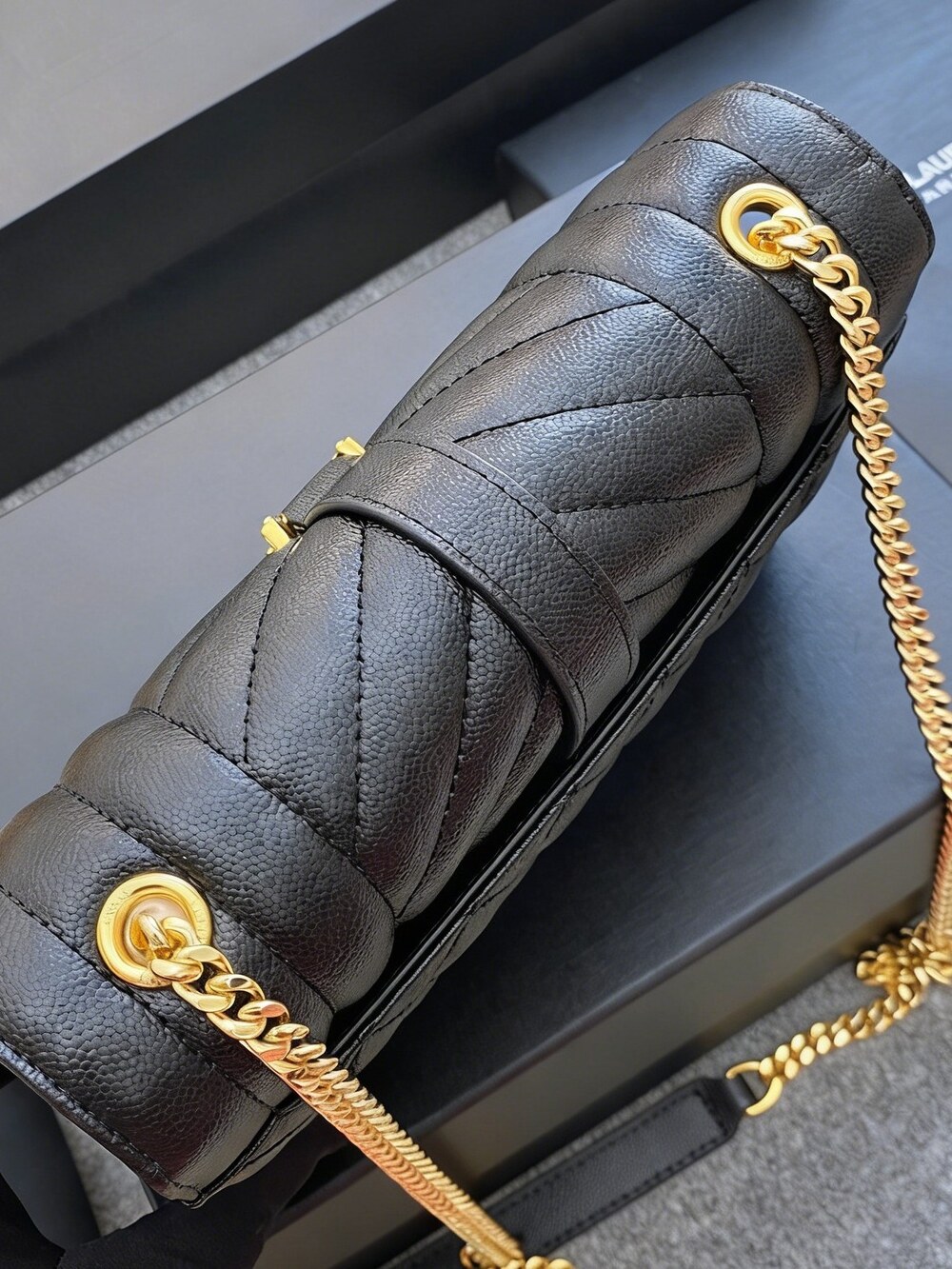 YSL Medium Quilted Leather Bag - Picture 2 of 6